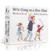 Were Going on A Bear Hunt Board Books หนังสือเด็กภาษาอังกฤษ Childrens Classic Bear Books Action Adventure Books หนังสือ Story Book Foe Kids Toddlers Book for 2-4 Years Old Gift สมุดระบายสี หนังสือเด็ก หนังสือเด็กภาษาอังกฤษ English Reading Picture Book