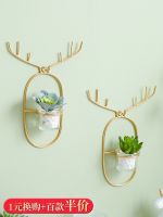 Modern ins Wind Creative Entrance Living Room Antlers Hanging Decoration Background Wall Decoration Bedroom Wall Decorations Pendant