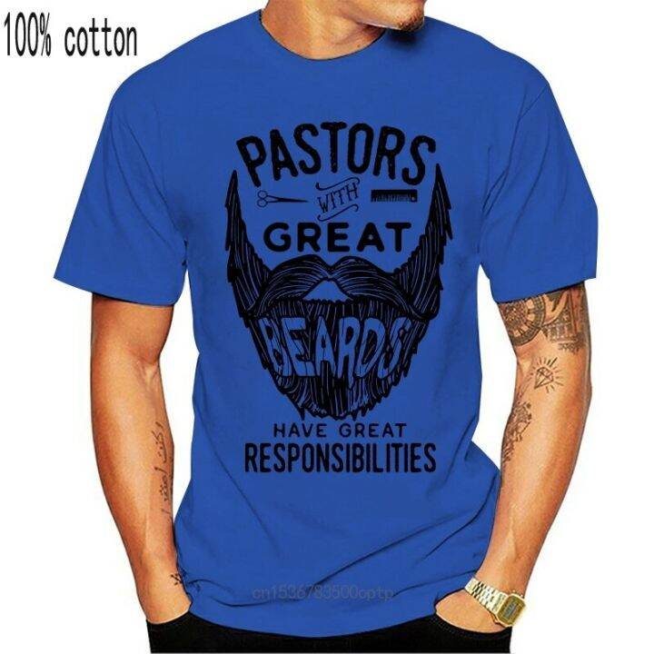 New Mens Pastors With Great Beards Pastor Appreciation Shirts Ts