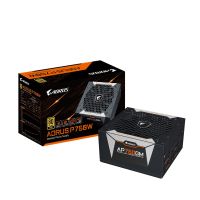 POWER SUPPLY (อุปกรณ์จ่ายไฟ) GIGABYTE AORUS AP750GM 750W 80 PLUS GOLD (GP-AP750GM_1.0) BLACK