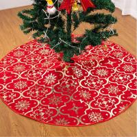 Christmas Tree Skirt 120Cm Christmas Tree Foot Car Tree Skirt Mat Under The Tree Christmas Decorations For Home Snowflakee