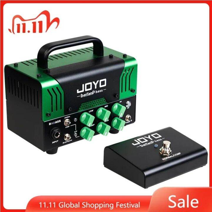 JOYO Bantamp BADASS Bass Guitar Amplifier Head For Bluetooth Preamp