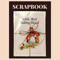 SCRAPBOOK - Material Craft Paper กระดาษคราฟพิมพ์ลาย ตกแต่งสมุดบันทึก ไดอารี่