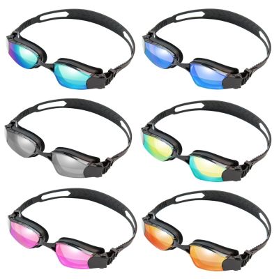 UV Protection Clear Anti-Fog Swim Goggles with Soft Silicone Adjustable