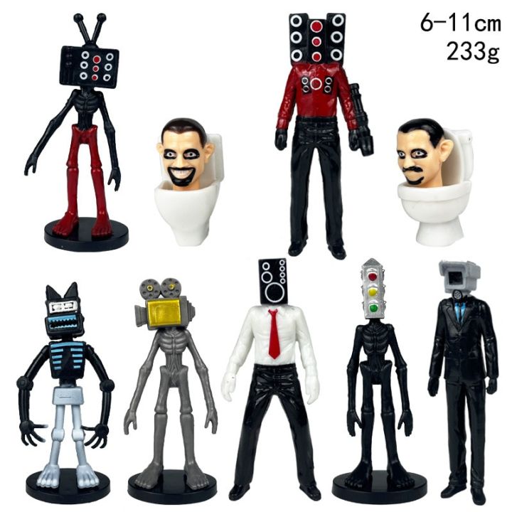 skibidi-toilet-man-camera-man-figure-tv-man-speaker-man-model-cameraman-action-figures-decorations-pvc-doll-toy-collectible