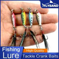 FLYSAND Minnow Fishing Lures Bass Crankbait 4 Hooks Tackle Crank Baits Tackle Tool Fishing Accessories