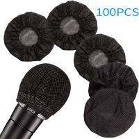 Disposable Microphone Cover Non-Woven Clean and No-Odor Windscreen Mic Covers Removal Microphone Cover Perfect Protective Cap