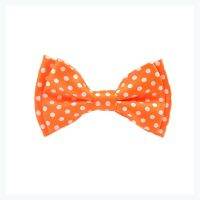 Bow Ties Fluorescent orange White Spots Children Bowtie Boys Girls Kids"Polka Dot " Tuxedo Dress Cute Butterfly Knot Gift Boys Clothing