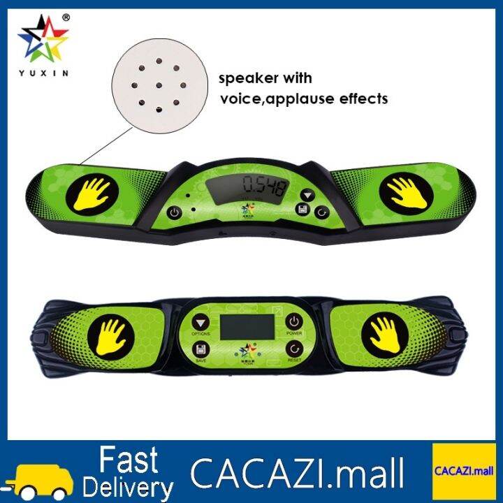 YuXin Rubik's Cube Timer Stacking Cup Timer Professional Magic Cube Mat ...