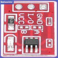 เซ็นเซอร์โมดูลปุ่ม TTP223คาปาซิเตอร์สวิทช์สัมผัสปรึมาณสูง2.5V-5.5V แบบล็อกด้วยตนเอง