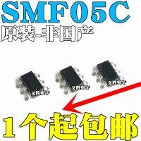 SMF05C.TCT SMF05CT1G แบบดั้งเดิม SOT363 5C ไฟฟ้าสถิตแบบใหม่จำนวน2ชิ้น