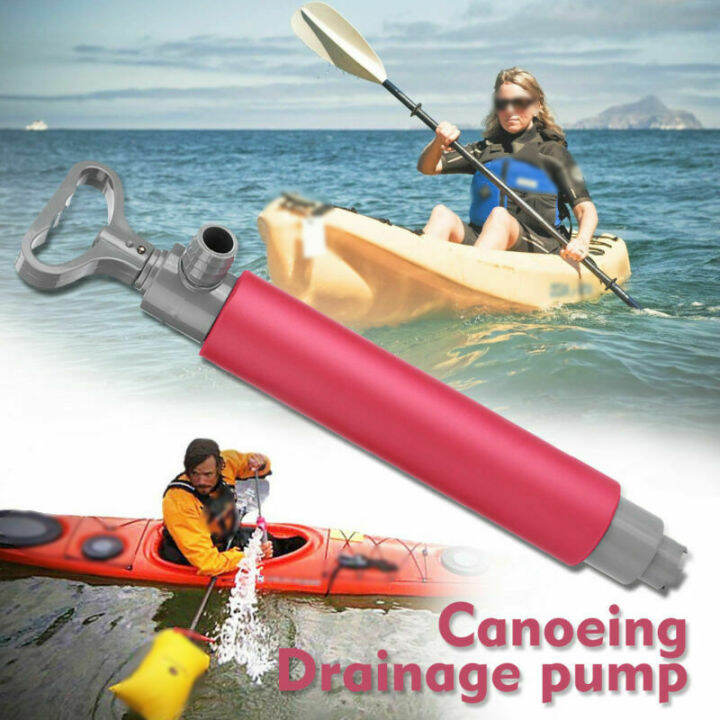 Bilge Pump Manual Suction Drainage Pumps Canoeing Canoe Boat Fish Boat