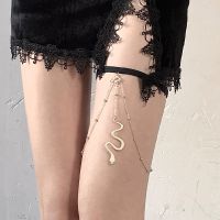 【CW】﹍  Thigh Chain Snake Pendant Leg for Multi-layer Metal Fashion Personality Jewelry