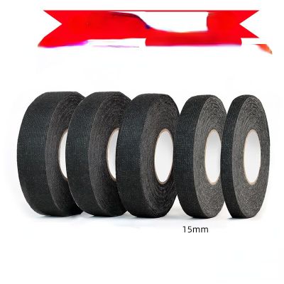 Black electrical tape  temperature-resistant insulation  automotive wiring harness tape  flame retardant  wear-resistant  shock- Adhesives Tape