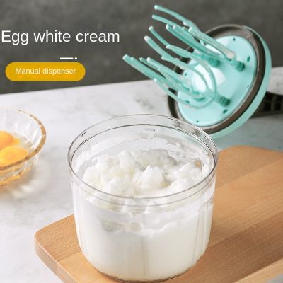 Cream Blender Manual Home Cake Milk Frother Egg Throwing Artifact Semi-automatic Small Egg Beater