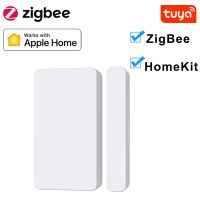 【LZ】☬❄☼  Tuya Smart ZigBee Door Window Contact Sensor Works With Homekits Smart Home Wireless Door Detectors Open/Close APP Remote Alarm