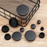 8pcs Plastic Round Inner Plug For Steel pipe End Blanking Caps Anti Slip Alloy ladder chair leg Cover Furniture Protector Pads