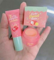 Coriko Lady Nipple Cream + Coriko Sweet Balm โคริโกะ ลิปลิ้นจี่ + บาล์มลิ้นจี่  (1 คู่)