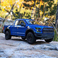 1:32ฟอร์ด Raptor F150รถกระบะล้อแม็กรถยนต์รุ่น D Iecasts โลหะของเล่นยานพาหนะออฟโรดรถรุ่นเก็บเสียงและแสงเด็กของขวัญ