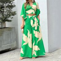 △℡ Two Piece Outfit Wide Leg Sets Two Piece Wide Pants Outfits - Women Autumn Elegant - Aliexpress