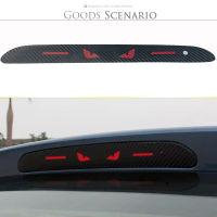 For VW Volkswagen Golf Mk7 2012-2018 High-position Brake Light Stickers Car Logo Carbon Fiber Texture Automobiles Parts