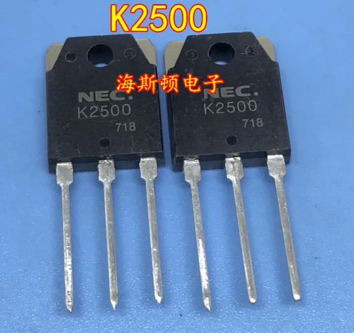 Genuine 10pcs 2SK2500 K2500 N channel TO3P high current MOS field ...