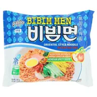 พาลโด บิบิมเมน บะหมี่กึ่งสำเร็จรูป รสเผ็ดชนิดแห้ง 130กรัม/Baked Dibbi Maine Instant Noodles 130 grams Spicy, dry