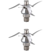 2X Stainless Steel Blender Blade Replacement Part Accessories Fit for TM31 Blender Parts