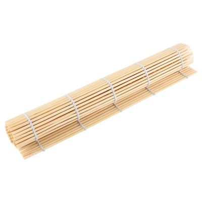 DIY Sushi Rolling Maker Roller Bamboo Material Mat And A Rice Paddle Set