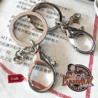 1 pcs ห่วง พวงกุญแจ สีเงิน พร้อม คอหมา จำนวน 1 ชิ้น BGO4603 Key chain for bag