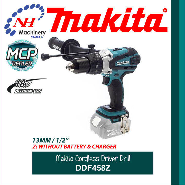 Makita DDF458 RFE/Z - Cordless Driver Drill | Lazada
