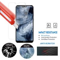 ฟิล์มกระจก นิรภัย โนเกีย 6.1 พลัส รุ่นไม่เต็มจอ Nokia 6.1 Plus Tempered Glass Screen