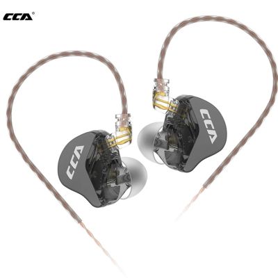 Cca CRA ชุดหูฟังอินเอียร์ แบบมีสาย ความถี่สูง HiFi สําหรับเล่นเกม เล่นกีฬา