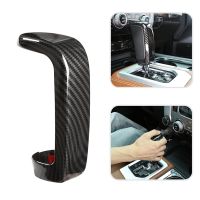 Carbon Fiber Center Console Gear Shift Head Cover Trim for Toyota-Tundra 2014- 2021