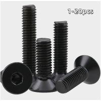 【cw】 1-20pcs M5 DIN7991 304 Hexagon Socket Countersunk Cap Screw Flat