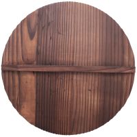 Kitchen Multi-Functional Wooden Pot Cover Handle Pan Lid Eco-Friendly Anti-Scalding Wood Baking Pot Lids Cover