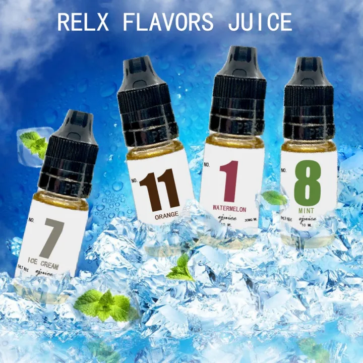 ejuice relx flavored Nic brine 10/30ml. Affordable vaping juice to