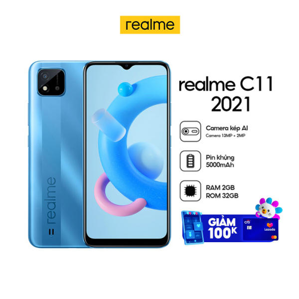 Điện Thoại realme C11 2021 (2GB/32GB) (4GB/64GB)