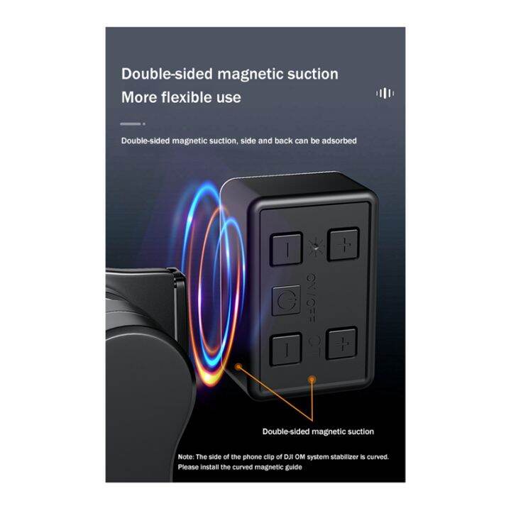 magnetic-pocket-light-mini-photography-light-handheld-for-zhiyun-feiyu-dji-stabilizer-gray