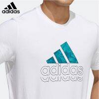 COD Adidas100% Genuine Mens Cotton T-Shirt Lightweight Breathable Sports Top Fashion Casual Short Sleeves_11