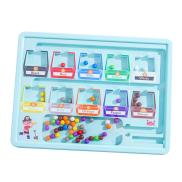 Perfeclan đồ chơi Montessori màu từ tính và số Mê Cung cho Nam Nữ quà tặng