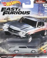 Hot Wheels Fast &amp; Furious Premium - Fast Superstars 70 Chevel SS GRL81