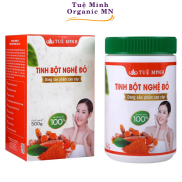 Tinh Bột Nghệ Đỏ Nguyên Chất Tuệ Minh Chính Hãng Cao Cấp, Đẹp Dáng