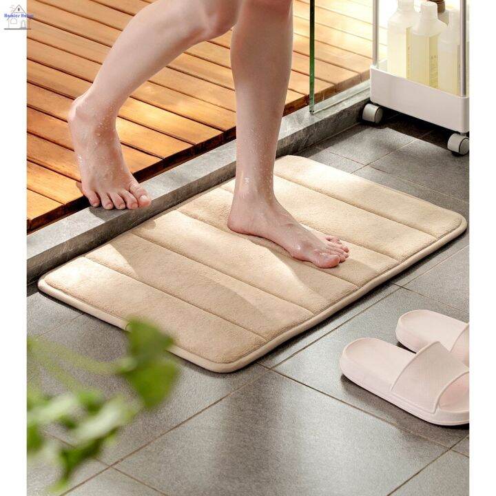 Homies House. Memory foam quickdrying mat พรมเช็ดเท้าเมมโมรีโฟม