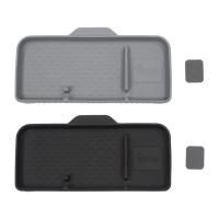 Car Dashboard Tray Dashboard Storage Tray Organizer Car Screen Rear Storage ETC Box Console Anti-slip Storage Behind Screen usefulness