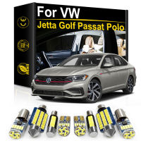 สำหรับ VW Golf 4 5 6 7 Jetta Bora Vento Passat B5 B6 B7 B8 CC POLO อุปกรณ์เสริมภายในรถ LED Light CANbus หลอดไฟชุด