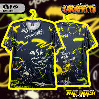 The Duck Sport เสื้อลายกราฟฟิก G10 เสื้อพิมพ์ลายคุณภาพดี ผลิตจากผ้าไมโครเกรดพรีเมี่ยม โครงสร้าง Interlock มีความละเอียดสูง หนานุ่ม สวมใส่สบาย