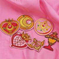 ป้ายการ์ตูนอะนิเมะ sailor moon Doremi เย็บปักถักร้อย cardcaptor sakura เสื้อผ้าสาว Patch เหล็กสำหรับเสื้อผ้าสติ๊กเกอร์เย็บ DIY-Heluyou