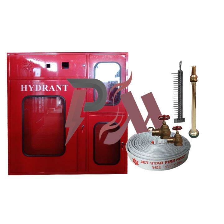 BOX HYDRANT INDOOR TYPE B KOMBINASI KOTAK APAR KAPASITAS 6 KG FULLSETS ...