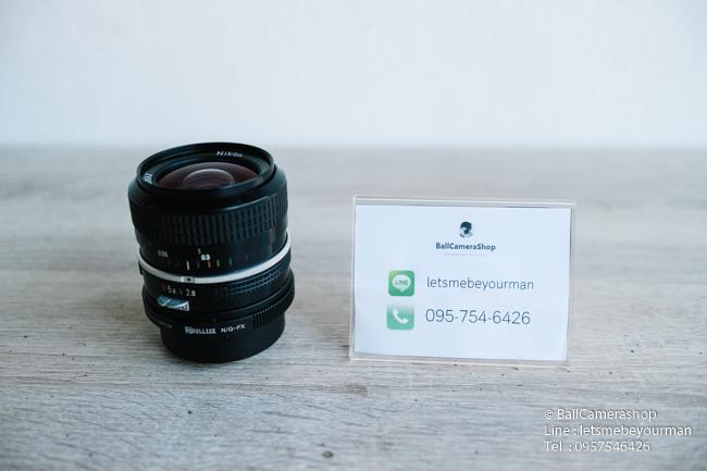 ขายเลนส์มือหมุน-nikon-nonai-24mm-f2-8-serial-500363-สามารถใส่กล้อง-fuji-mirrorless-ได้ทุกรุ่น